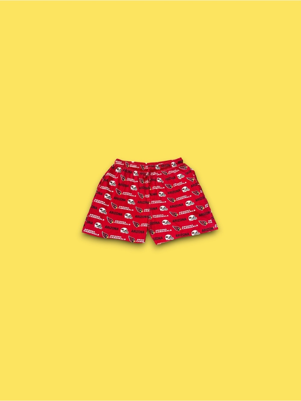 Vintage Arizona Cardinals NFL team apparel AOP print shorts red men’s XL